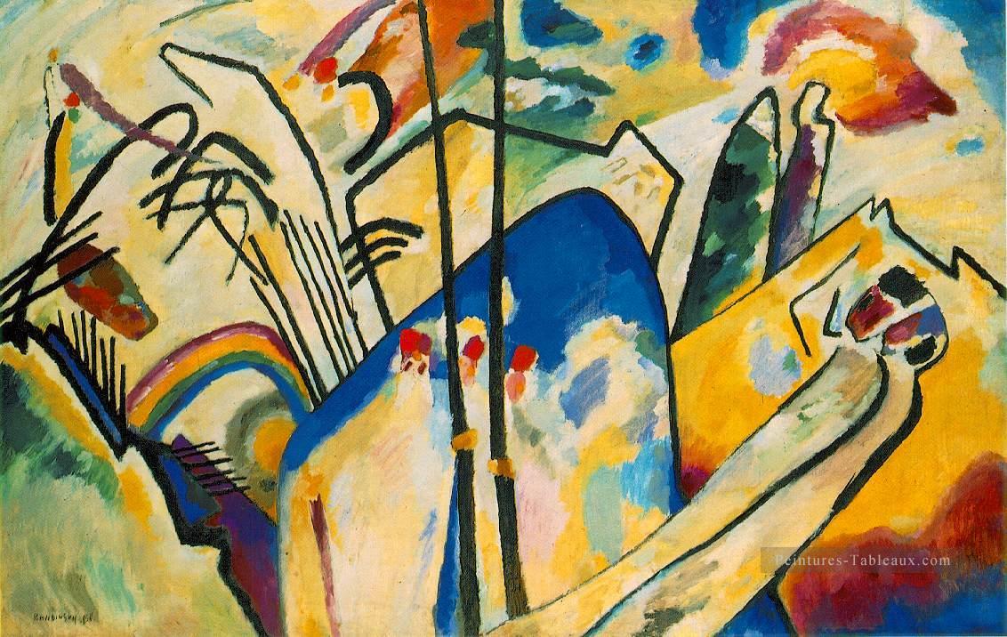 Composition IV Expressionnisme art abstrait Wassily Kandinsky Peintures à l'huile